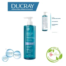 DUCRAY KERACNYL GEL MOUSSANT400ML