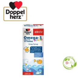 AKTIV Omega 3 Junior Multivitamine Sirop 250ML