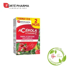 FORTE PHARMA ACEROLA Vitamine C 60 Comprimes a croquer