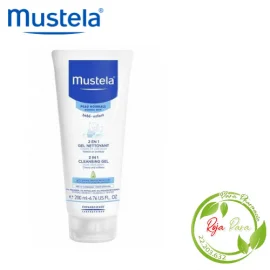 MUSTELA Gel Cheveux et Corps 2 en 1, 200ml