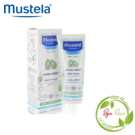 MUSTELA Hydra Bébé Crème Visage, 40ml